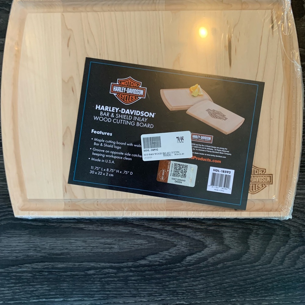 Harley Davidson cutting board